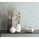 TF30033312 szövött hatású menta tapéta