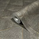 TF30033360 famintájú geometrikus taupe tapéta