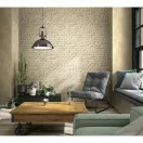 TF30034169 téglamintás homokszínű tapéta