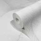 TF30034507 levélmintás fehér tapéta