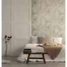 TF30034510 levélmintás bézs tapéta