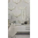 TF30034529 madármintás világosszürke tapéta