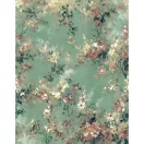 TF30035096 virágmintás zöld tapétaposzter, digitális panel