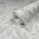 TF30035168 klasszikus mintájú fehér tapéta