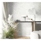 TF30035508 geometrikus mintájú törtfehér tapéta