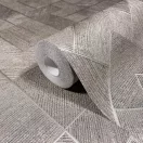 TF30035511 geometrikus mintájú taupe tapéta