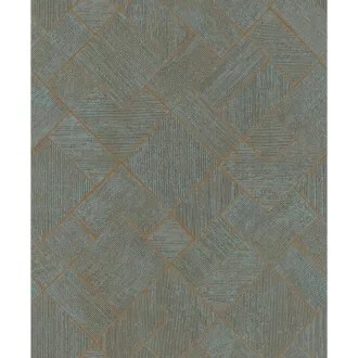 TF30035512 geometrikus mintájú kék tapéta