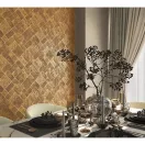 TF30035513 geometrikus mintájú bronz tapéta