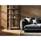 TF30035513 geometrikus mintájú bronz tapéta