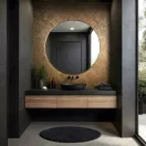TF30035513 geometrikus mintájú bronz tapéta