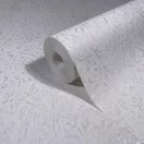 TF30035530 virágmintás fehér tapéta