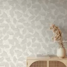 TF30035782 levélmintás homokszínű tapéta