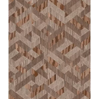 TF30035789 geometrikus mintájú barna tapéta