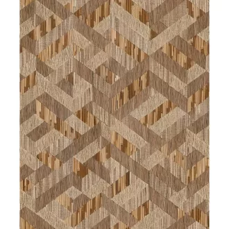 TF30035790 geometrikus mintájú barna tapéta