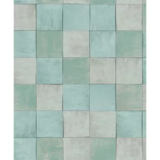 TF30045719 csempemintás világoszöld tapéta