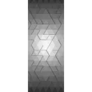 TF30046783 geometrikus mintájú szürke tapétaposzter, digitális panel