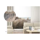 TF30047219 tájkép mintájú homokszínű tapétaposzter, digitális panel