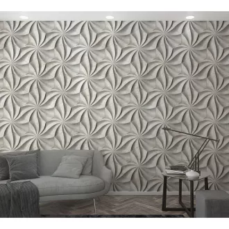 TF30047229 geometrikus mintájú szürke tapétaposzter, digitális panel