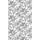 TF30081600 levélmintás fehér tapétaposzter, digitális panel
