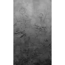 TF30081602 virágmintás szürke tapétaposzter, digitális panel