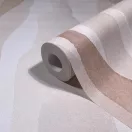 TF30081635 hullámmintás homokszínű tapéta