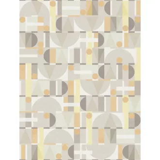 TF30081646 geometrikus mintájú világosszürke tapéta