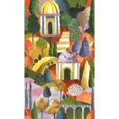 TF30081664 városkép mintájú színes tapétaposzter, digitális panel