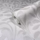 TF30082383 levélmintás fehér tapéta