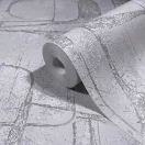 TF30082452 absztrakt mintájú világosszürke tapéta