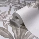 TF30082454 pálmalevél mintájú drapp tapéta