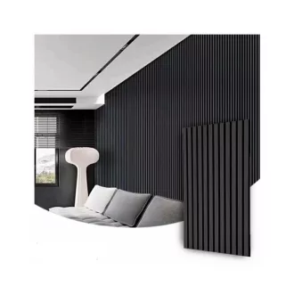 Akusztikus falpanel - fekete tölgy - 60x260cm
